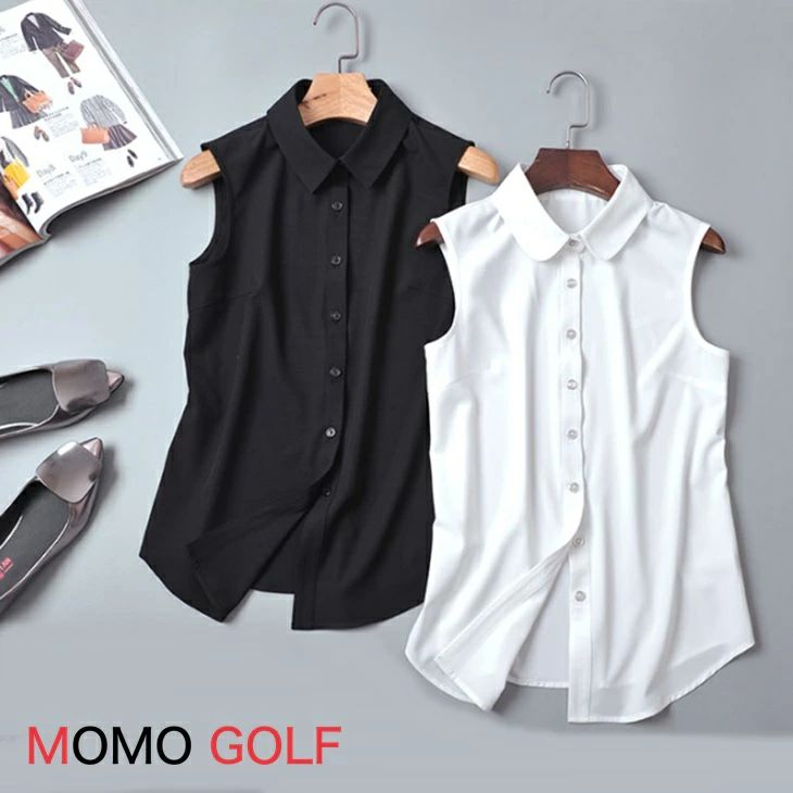 吸水速乾 ゴルフウエア 清涼 シャツ ノースリーブシャツ 涼しい