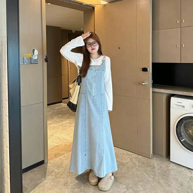 サロペットスカート サロペットワンピース ジャンパースカート