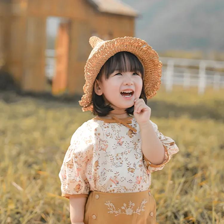 姉妹ペア 大きいサイズ ベビー帽子 ベビー 男の子 兄弟ペア 秋 暑さ対策 どんぐり...