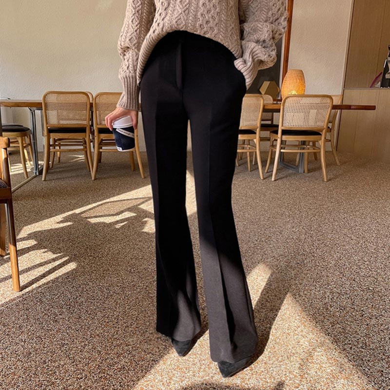 通勤 きれいめ 上品 ゆったり 美脚 おしゃれ お出かけ フォーマル カジュアル OL 職場 オフィス ファスナー 落ち感 足長 細見え 美脚 ..