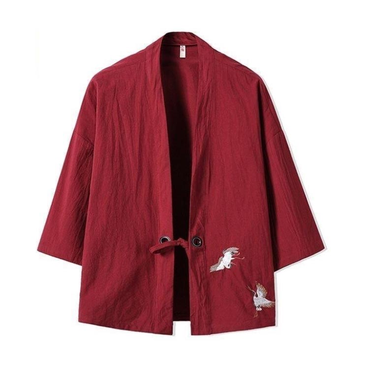 刺? 夏祭り 秋祭り メンズ 大人用 おしゃれ 衣装 甚平 七分袖