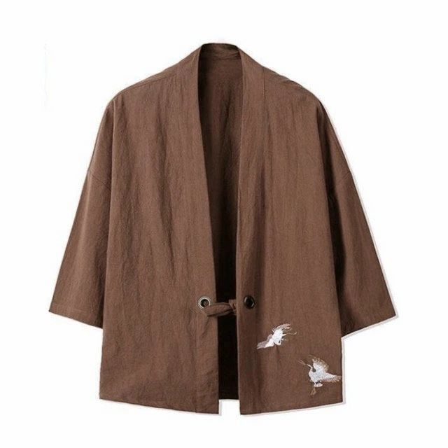 刺? 夏祭り 秋祭り メンズ 大人用 おしゃれ 衣装 甚平 七分袖