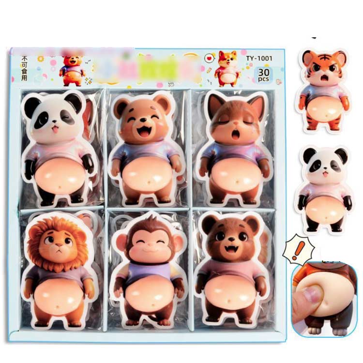 3D 3D柔らかいお腹 ふわふわ 日記帳用 シー もっちりスクイーズ 手帳用 おなかシール 手芸用品 デコレーション かわいい ステッカー ぷにぷにシール おしり ぷくぷくシール 20点セット 犬 ル帳 デブ 携帯電話飾り用 もちもち 20点セット raihu-10108976 ハヤブサ1 サンプル画像2