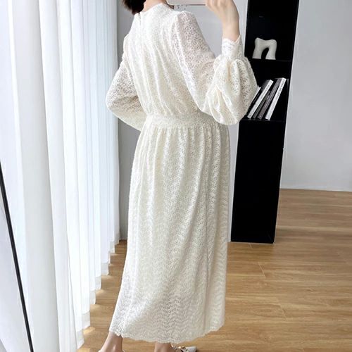 産 産前 出産 妊娠 マタニティ 冬 秋 Vネック レース 長袖 マタニティ服 妊婦服 マ...