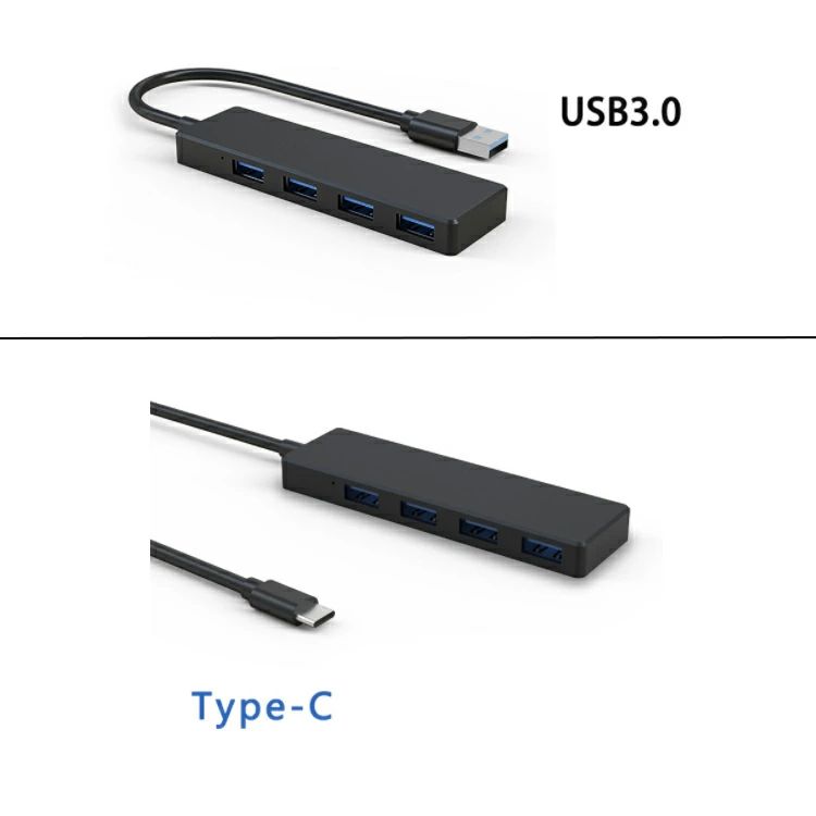 ノートPC Windows Macbook 接続 USB 接続 type-c usbポート 軽量設計 薄型 高速 3.0搭載 4in1 コンパクト USB拡張 4ポート 3.0