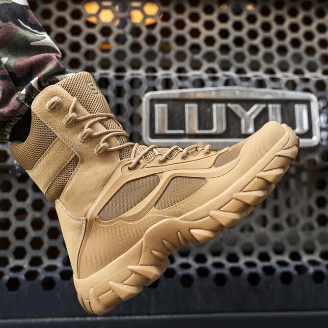 メンズ デザートブーツ ミリタリーブーツ タクティカルブーツ ア