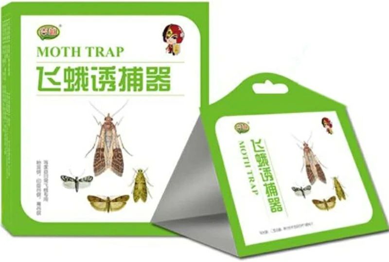 害虫対策用品 駆除 退治トラップ 蜂 お部屋 安全性 トラップフライキラー ハエ 殺虫剤 屋内専用 倉庫 捕獲 粘着シート 室内外対応 虫取り 蛾のフェロモン 5個入り 蚊除け 置き型 蛾 無毒 環境保護