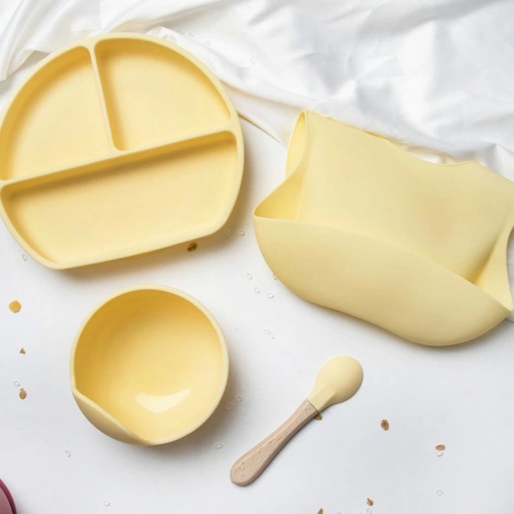 シリコン スプーン 幼児 シリコンボウル 食器セット ひっくり返らない お皿 離乳食...
