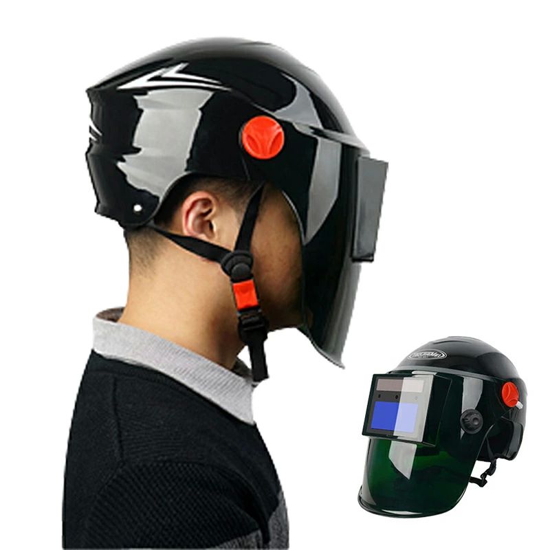 溶接作業保護具 遮光面 おしゃれ DIY 溶接マスク 太陽光発電 電気溶接ヘルメット 自動感光式 液晶溶接面 ソーラー充電 自動遮光