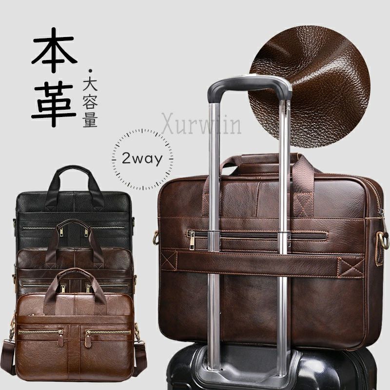 ワンショル 15.6インチPC対応 オシャレ 旅行 男女兼用 本革鞄 レジャー 旅行 アウトドア オイルレザー ..