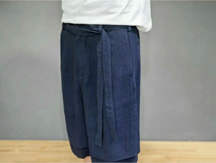 ビーチショー 半ズボン 短パン カジュアルパンツ 綿麻パンツ ショートパンツ ショーツ メンズパンツ 五分丈パンツ リネンパンツ