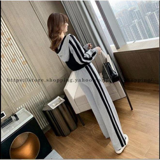 冬 スウェット ジャージ レディース 春 セットアップ 秋 上下セ