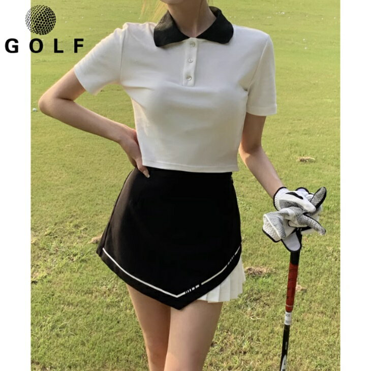 golf セットアップ ゴルフウエア かわちぃ スリ wear ツーピース