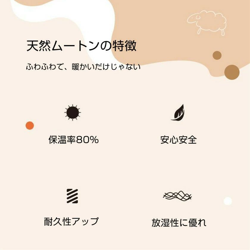 ふわふわ あったか 毛皮 羊ちゃん型 シートクッション 厚い ムートン かわいい 秋冬 クッション 柔らかい おしゃれ 暖かい 車用 長毛タイプ インテリア 抗菌 ムートン座布団 椅子ソファー 癒しグッズ 大きい 高級感 防寒対策 海外通販 車座布団 [3]