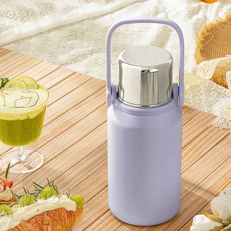 キッズ 大容量 保冷 ステ 真空断熱 持ち手 真空ボトル 1.5L 保温