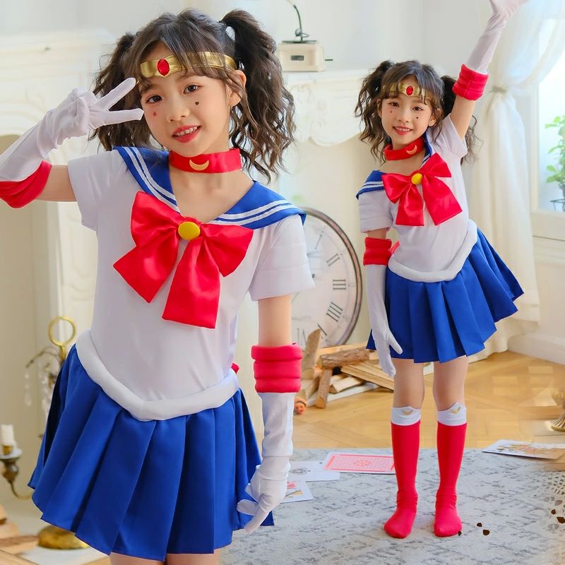樂天商城 - 舞台 パーティ クリスマス キッズ半袖 コスチュームドレス ワンピース 魔女 可愛い 仮装 水兵 セーラー 女の子 子供 ハロウィン