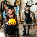 悪魔 魔女 巫女 リボン ワンピース コスチューム ハロウィン仮装 子供 キッズ 可愛い 女の子 コスプレ ハロウィン衣装 ゴシック|詳細画像