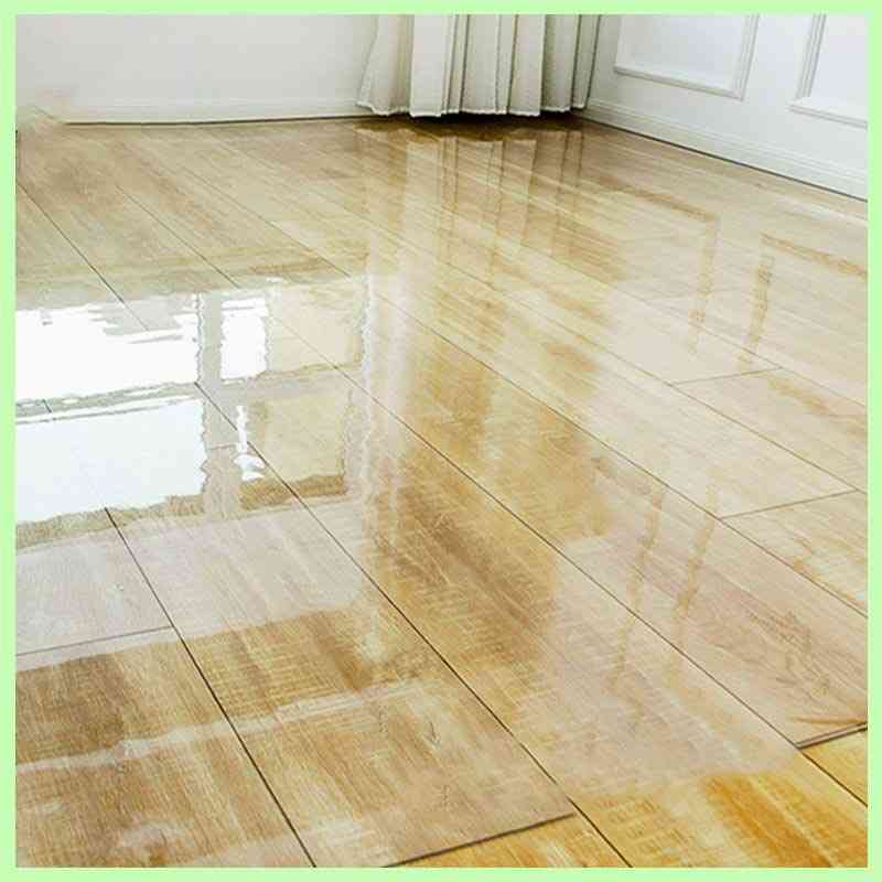 お手入れ簡単 床保護 ダイニングラグ キッチンマット 床暖房対応 お洒落 防水 防カビ 傷防止 防汚 撥水 透明マット クリアマット