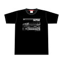 Tシャツ N700系新幹線のぞみ(ブラック) 男女共用Mサイズ【JR関連鉄道グッズ】 Tシャツ N700系新幹線のぞみ(ブラック) 男女共用Mサイズ【JR関連鉄道グッズ】