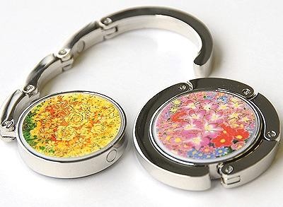 【いつでもどこでもバッグつる〜♪】開運花風水バッグハンガーNS-NBT