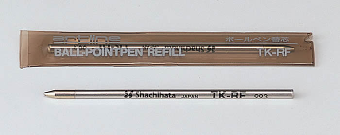 シヤチハタ　【ネームペン用替え芯】TK－RF　1本入り　黒色　赤色　[ボール径]0.7mm65304