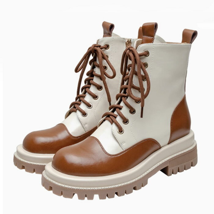 ブーツレディース本革レースアップブ...