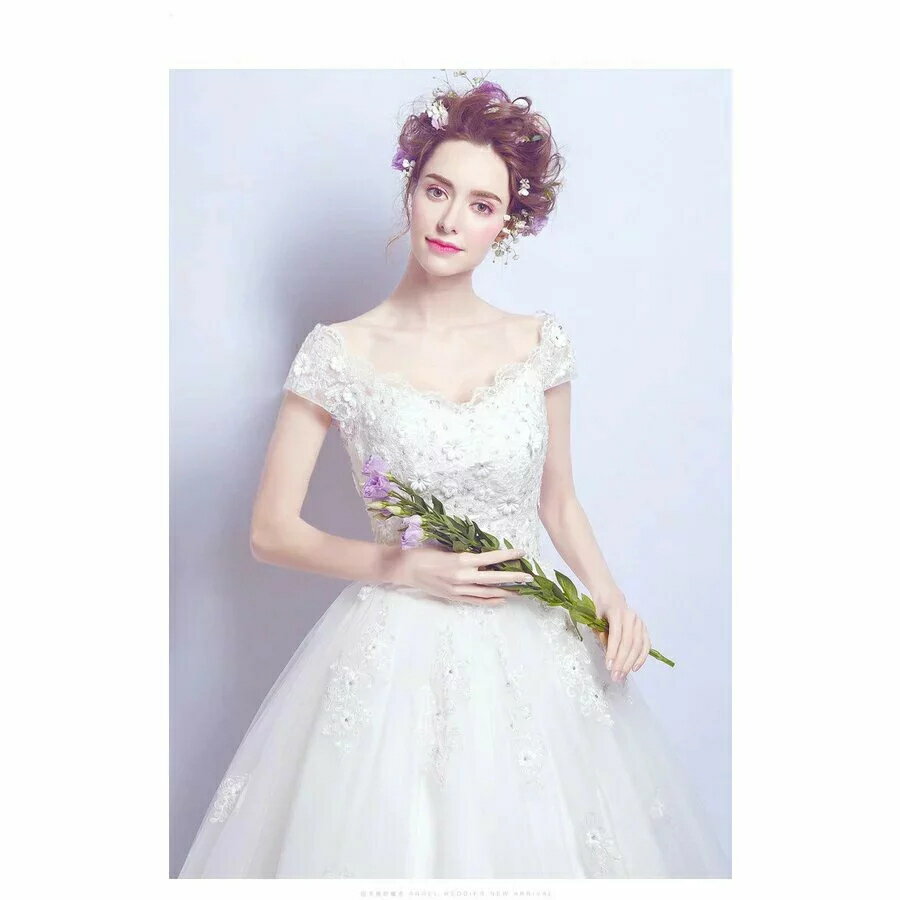 ウェディングドレス エンパイア 二次会ドレス 花嫁ドレス 大きいサイズ パーティー ロングドレス 演奏会 イブニングドレス カラードレス 成人式