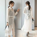 uvカット カーディガンロング uvカットカーディガン レディース 春夏 薄手 シフォンカーディガン ロング丈シャツ 長袖ブラウス 紫外線カット シースルー ビ...