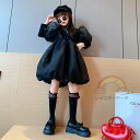 送料無料 ワンピース 女の子 子供服ドレス夏 春秋 長袖 dress 可愛い 膝丈ワンピース カジュアル ゆったり おしゃれ 小学生 中学生 卒業式 入学式 ジ...