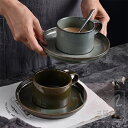 コーヒーカップ カップ、ソーサーセット 3色 両用ソーサー 来客用 おしゃれ 上品カフェ風 ギフト プレゼント 誕生日プレゼント 粗陶土 手づくり 和食器 陶器 コーヒー カフェオレ 紅茶 和食 北欧風 シンプル 和風 中華風 退職祝い 新築祝い