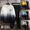 セットアップ メンズ 春秋 スウェット上下 長袖 パーカー ジョガーパンツ カジュアル オーバーサイズ 運動服 部屋着 アウトドア 上下セット 運動服 人気 M...
