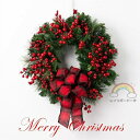 クリスマス リース レギュラー 玄関 外 ドア 玄関ドア 壁掛け 部屋 北欧 飾り クリスマスリース ナチュラル クリスマス飾り クリスマスツリー ツリー ギフ...
