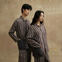ペア パジャマ 長袖 男女2着 セット 綿100% ストライプ ポケット 前開き セットアップ カップル 春 秋 ルームウェア 冬 コットン ペアパジャマ 結婚祝い プレゼント お祝い おもしろ 春秋 夫婦 ギフト 上下セット レディース 部屋着 メンズ