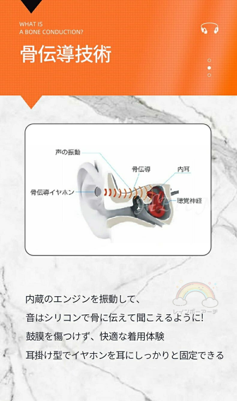骨伝導 イヤホン マイク付き ワイヤレスイヤホン Bluetooth イヤホン ヘッドホン 耳掛け式 イヤホン 自動ペアリング 両耳通話 iPhone/Android適用 送料無料 スポーツ 父の日 プレゼント