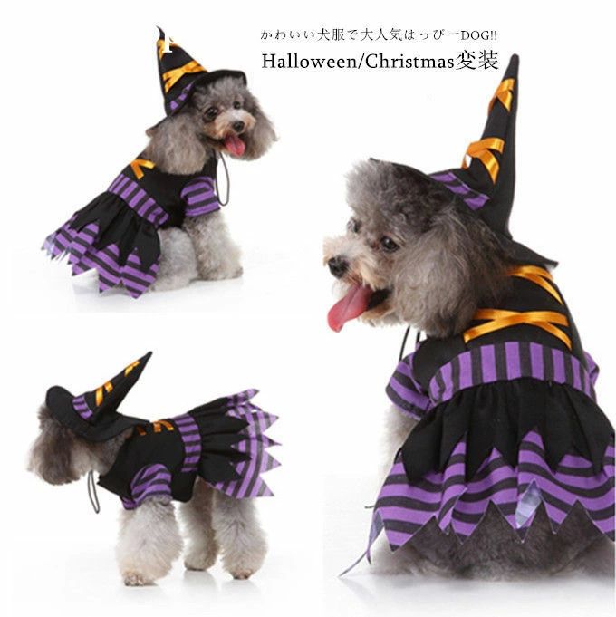 犬服 ドッグウェア パーカー トレーナー スウェット ハロウィン クリスマス 仮装 コスプレ 衣装 飾り X..