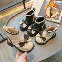ブーツ キッズ 裏起毛 子供 靴 女の子 春 秋 冬 シューズ ジュニア ベビー おしゃれ 可愛い 子供ブーツ 蝶結び 防寒 暖かい フォーマル靴 入学式 卒業...