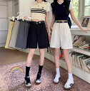 レディース チノパン ボトムス イージーケア ショートパンツ 半ズボン 5分丈 ワイドパンツ スラックス ゆったり 膝丈 ズボン ハーフパンツ ツイル ストレッ...