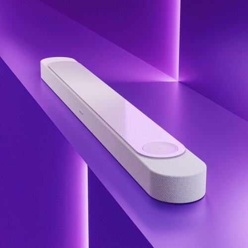 Bose Lifestyle Ultra Soundbar - Dolby Atmos対応 Bluetooth Wi-Fi接続 ワイヤレスホーム テレビ用サウンドバー サラウンドサウンド ホワイトスモーク