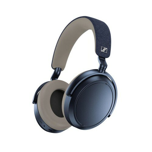 ゼンハイザー MOMENTUM 4 Wireless ヘッドホン bluetooth ワイヤレスノイズキャンセリングヘッドホン - クリアな通話を実現するBluetoothヘッドセット アダプティブノイズキャンセリング搭載 オーバーイヤータイプ 60時間のバッテリー持続時間 専用収納ケース デニム