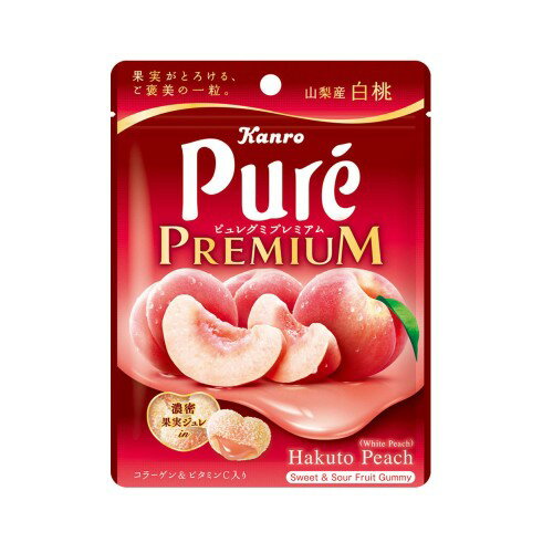 칸로 퓌레구미 프리미엄 야마나시산 백도 54g×6개