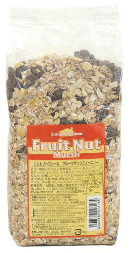 カントリーファーム フルーツナッツミューズリー 750g