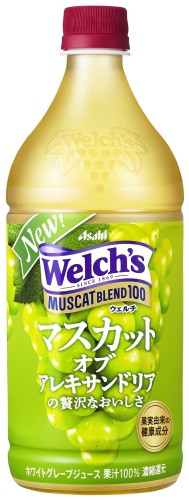 アサヒ飲料 Welch's(ウェルチ) マスカットブレンド100 800g×8本