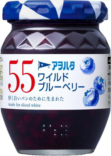 Dried Food - アヲハタ 55 ワイルドブルーベリー 150g ×4個 ジャム