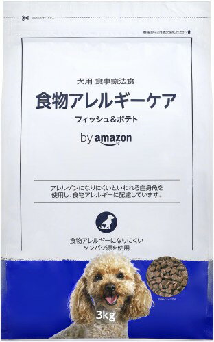 by 犬用食事療法食 食物アレルギーケア フィッシュポテト 3kg ドッグフード 小型犬から 子犬 成犬 シニア ドックフード