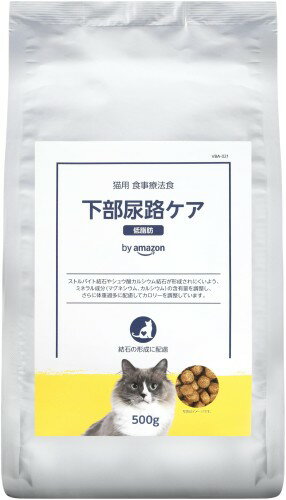 by 猫用食事療法食 下部尿路ケア 低脂肪 500g キャットフード 猫 ドライフード