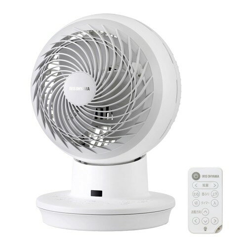 節電対策アイリスオーヤマ サーキュレーターアイ DC JET 15cm PCF-SDC15T-EC-W ホワイト 分解丸洗いお手入れ簡単