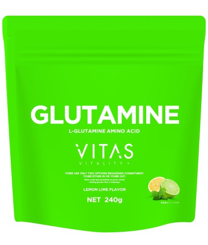 VITAS (バイタス) グルタミン レモンライム風味 粉末 240g