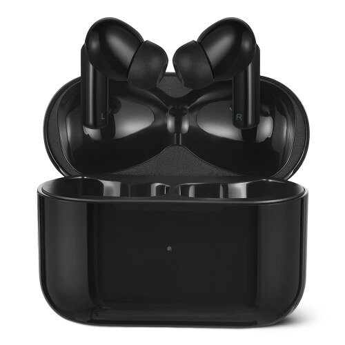 ベーシック 完全ワイヤレスイヤホン Bluetooth5.4 IPX4防水 マイク付きインイヤー型 充電ケース付き ブラック