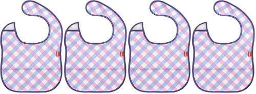 離乳食デビューの赤ちゃんにもやさしい軽くて伸縮性の高いやわらかい生地なので、フィット感があり肌着のような着け心地です。じっとしていない赤ちゃんでも着けるのを嫌がらず、離乳食初期からお食事に集中できます。 食べこぼしもしっかりサポート裏面ははっ水加工で離乳食のドロドロ汚れも、よだれや飲みものもしみにくい機能素材を使用。大きく開くポケット付きで食べこぼしもしっかりキャッチします。 汚れも落ちやすい・丸洗いOK離乳食特有のドロドロ汚れも簡単洗いでサッと落ちる機能素材を使用。イヤがる赤ちゃんのための軽くてやわらかい素材のエプロンです。洗たくを繰り返しても汚れ落ちの効果が持続。 ママも心配かくご利用いちご2個分やさくらんぼ3個分の重さと同じくらいの軽さ(約19g)で首の筋肉が発達していない赤ちゃんにも。 留め具(テープ)がサイドにあるので赤ちゃんの髪をはさみにくい! エプロンの素材(生地)も縫製も安心の日本製です。 カラー/重さチェック/18.1g