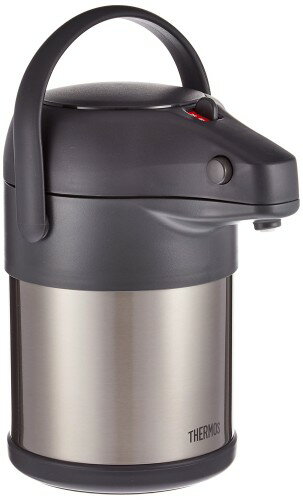 Rakuten - サーモス ステンレスエアーポット 2.2L ステンレスブラック TAH-2200 SBK